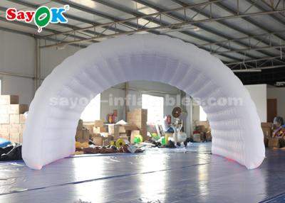 China Outwell Air Tent White Sports Entrance Inflatable Air Tent Easy To Clean And Carry for sale