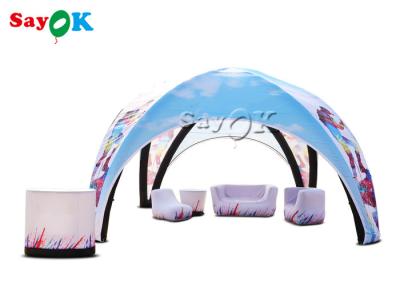 China 6 Man Inflatable Tent Trade Show Inflatable Advertising X Tent Carnival Canopy Inflatable Pop Up Canopy Tent for sale