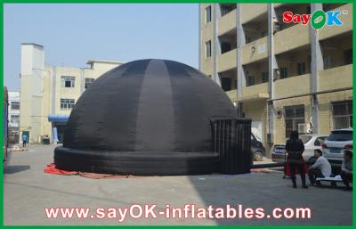 China 10m Giant School Inflatable Planetarium Portable Projector Black  Hangout for sale