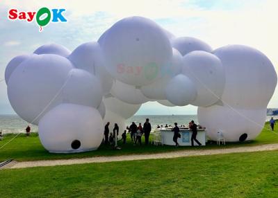 China Event PVC Custom Cloud Shaped Balloons With Two Sides Digital Printing for sale