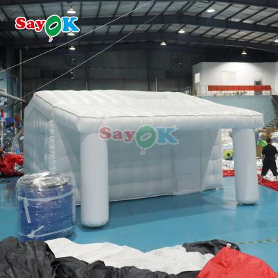 China PVC Go Outdoors Air Tent Custom Inflatable Tent Inflatable Cube Tent for sale