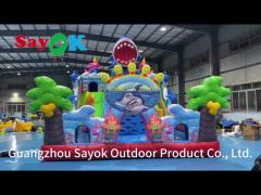 Commercial Blow Up Inflatable Castle Jumping Combo Bounce House Inflatable Castle Bounce Slide