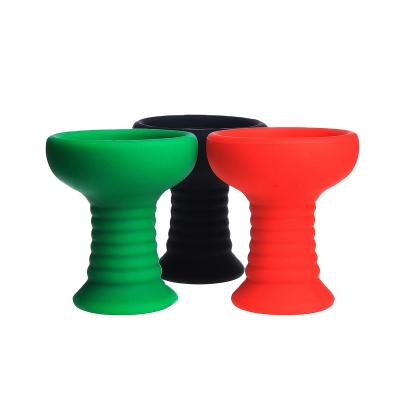 China Wholesale Unbreakable Silicone Hookah Holder Charcoal Head China Head Silicone Bowl ShiSha for sale