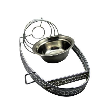 China Large Metal Shisha Charcoal Holder Container Hookah Charcoal Basket for sale