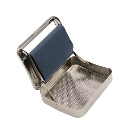 China 78mm Manual Box Smoking Maker Metal Cigarette Rolling Machine 11*8.2*2cm for sale