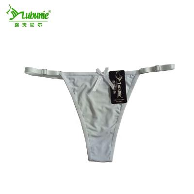 China LUBUNIE Antibacterial wholesale cheap hot sale beautiful design fashion g-string for sale