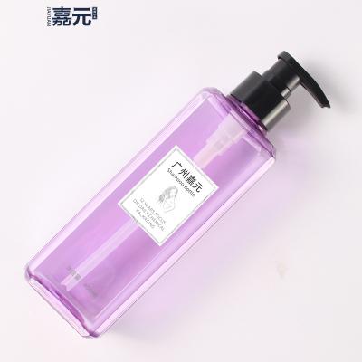 China OEM 14oz Cosmetic Pink Empty Shampoo Bottle for sale