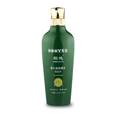 China Personal Care Plastic PET Conditioner Care 500ml Green Empty Cosmetic Shampoo Bottle for sale