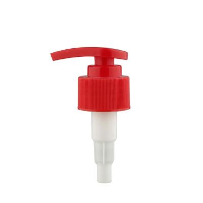 China Non Spill 24/410 28/410 Guangzhou Red Hand Press Soap Lotion Dripless Pump for sale