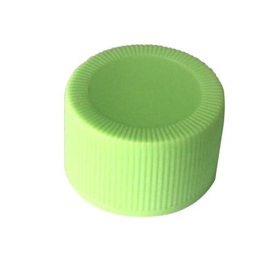 China Non Flip 28mm Ribbed Screw Cap For PET Bottle for sale