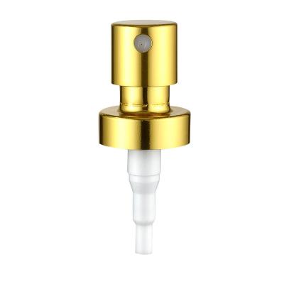 China Non Spill Gold Crimp Aluminum Pump Perfume Sprayer for sale