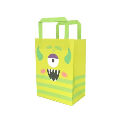 China Disposable Halloween Decoration Party Supplies HW Festival Paper Bag for sale