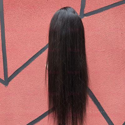 China Pelucas de humanas Silky Straight Vintage Vendor Human Hair Brazilian Wave Hair Wigs For Full Color Women pelucas lace wigs for sale