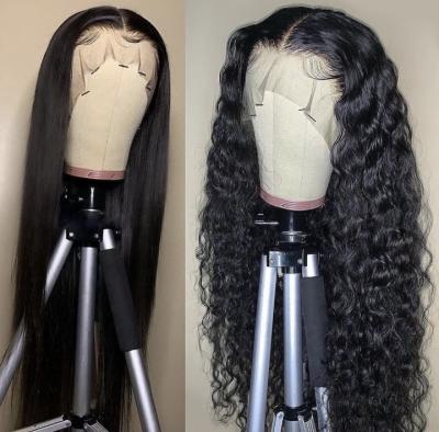 China Transparent Pre Plucked Lace Front Wigs, 360 Body Wave Hd Lace Band Wig Brazilian 100% Virgin Hair Wigs For Black Women for sale