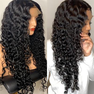 China Unprocessed Brazilian Full Lace Wig Body Wave Hair Hd Transparent Lace Hair Wig For Black Women for sale