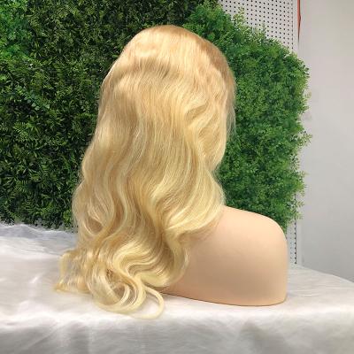 China Body Wave Hd Transparent 13x6 Lace Front Pre Plucked Wigs, Raw Virgin Cuticle Aligned Hair, 613 Lace Frontal Wigs for sale