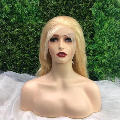 China Body Wave Unprocessed Raw Remy Lace Frontal Wig,Lace Front Wigs Hair Pre Plucked,Wig Hair Human 613 Lace Front Wig for sale