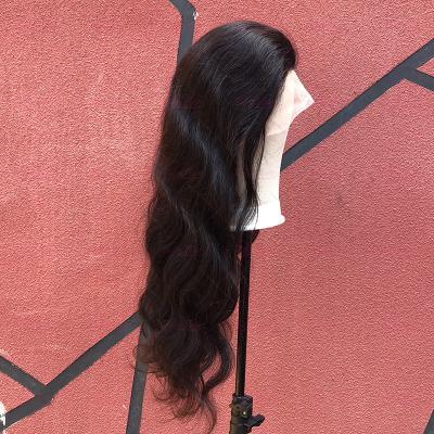 China Body Wave 12a Raw Unprocessed Human Hair Deep Wave Wig HD Lace Frontal Wig Body Wave Hair Wigs For Black Women for sale