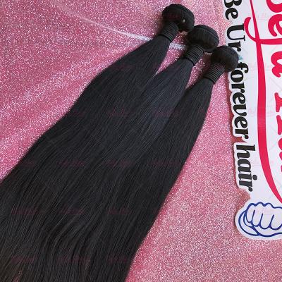 China 100% Double Straight Bone, 11a Grade Peruvian Human Hair Weave Silky Straight Human Pulled Wave Super Cuticle Aligned Hair Bundles Hair for sale