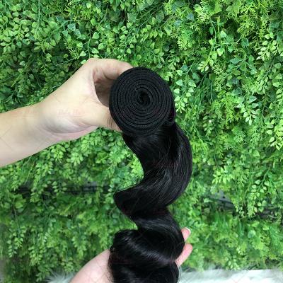 China Tangle Raw Virgin Hair Cuticle Aligned Hair, Grade 10a Hair Loose Wave Bundles, Raw Indian Virgin Hair Vendors for sale