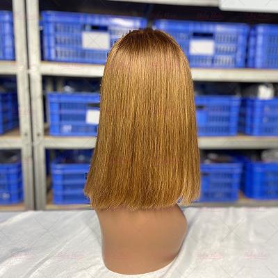 China Unprocessed Silky Straight Raw Remy Lace Front Wig Wave Lace Front Wig, Brazilian Virgin Double Drawn Human Hair Wig, Straight Lace Front Wig for sale