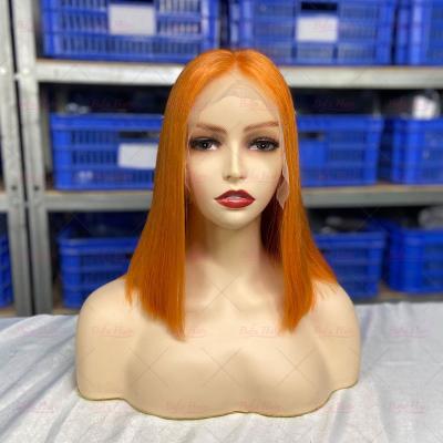 China Raw 10a silky straight wigs indian virgin hair sellers,color lace front wig hair,hd straight lead hair lace frontal wig for sale