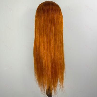 China Indian raw silky straight wave hd lace wig sellers, cuticle aligned color hair wigs pre plucked, hd 13x6 lace frontal wig for sale