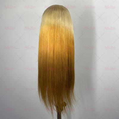 China Silky Straight 12a Grade Virgin Hair Ombre Hair Wig 30 Inches, Brazilian Human Hair Lace Front Wigs, Glueless Cuticle Aligned To Lace Frontal Wigs for sale