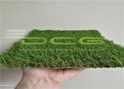 China 10000 Dtex Soft Artificial Grass Landscaping No Watering No Mowing Drain Easily for sale