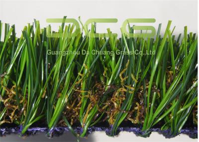 China Heavy Dtex Durable Synthetic Turf Grass For Roof With Green And Brown Color for sale