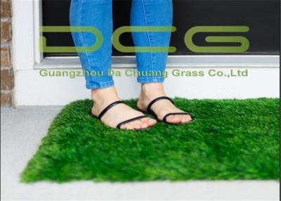 China 30 Mm Pile Height Fake Artificial Grass Carpet With PP Coating Backing for sale