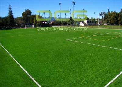 China Easy Installed Soccer Artificial Grass / Fake Grass Mat With PP Bag Packing for sale