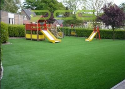 China Long Useful Life Artificial Grass For Playground , Synthetic Grass For Playgrounds for sale