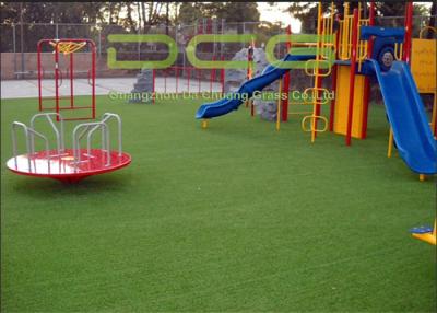 China Professional Beautiful Artificial Grass For Playground , Fake Grass Carpet for sale