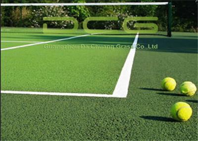 China Excellent Shock Absorption Tennis Artificial Grass Carpet UV And Fire Resistance for sale