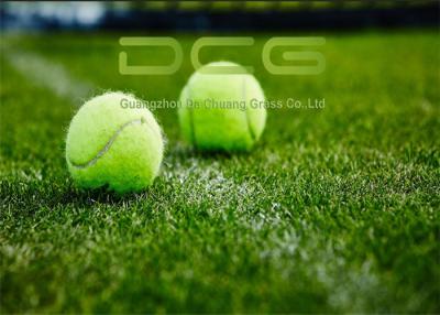 China UV Resistant Synthetic Grass Tennis ，Outdoor Grass Carpet Green Color for sale