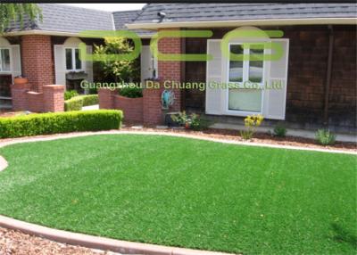 China 4 Colors Outdoor Artificial Grass No Infill High Durability Strong Color Fastness for sale