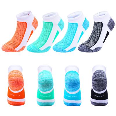 China Women Cotton Terry Compression Sport Ankle Socks Color QUICK DRY Socks Set Custom Running Socks for sale