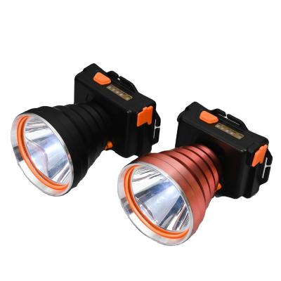 China Emergency Waterproof HeadLight Adjustable Direct charging 18650 Rechargeable High Power Headlamp Hunting Running Lamp flexible camping for sale