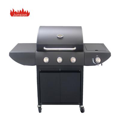 China Easily Collected Outdoor European Lpg Gas BBQ Grill Barbecue Smoker For Happy Party for sale