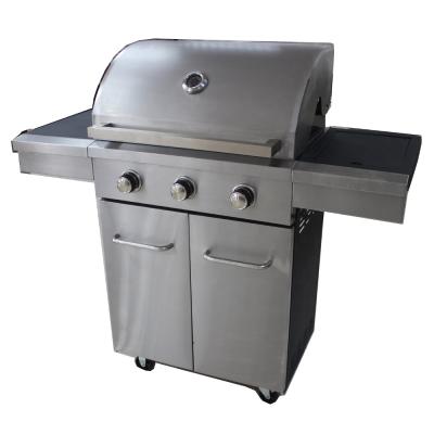 China Easily Assembled Outdoor BBQ Grill Gas Vertical Grill For Roast Meat for sale