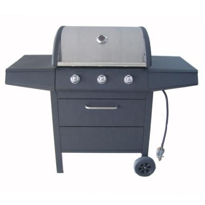 China Easily Assembled Portable Gas Grill Machine Stainless Steel Gas BBQ Grill Outdoor for sale