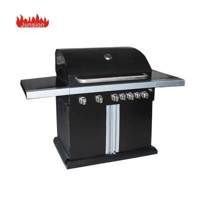 China Self Ignition Easily Assembled Outdoor Portable Built In BBQ Gas Grill for sale