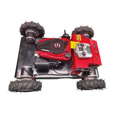 China 2-Stroke Small Lawn Mower Remote Control Electric Lawn Mower For Orchard Agricultural Lawn Mower for sale