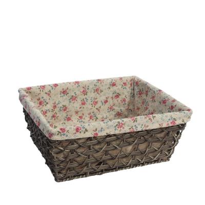 China Durable Universal Dirty Clothes Sundries Organizer PP Rattan Woven Storage Basket For Bedroom Office for sale