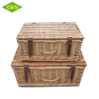 China High Quality Custom Cheap Empty Wicker Picnic Bulk Baskets Wholesale From Europe for sale