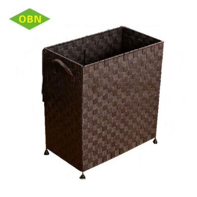 China Supplier Customized Stackable Nylon Woven Collapsible Folding Laundry Hamper China Supplier Customized Collapsible Folding Hamper With Legs for sale