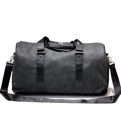 China High Quality Luxury Mens Gym Bag With Shoe Compartment Waterproof PU for sale