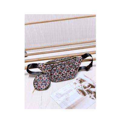 China Buy One Get One Free Fashion Waist Bag 2021 High Quality Waist Bags Buy One Get One Free Fashion MCDTDBANC Fabric And PU Stylish Lightweight Waist Bag With Water Women for sale