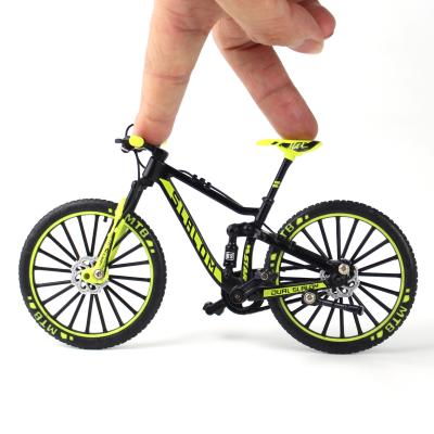 China 1:10 Mini Model Bike Ornaments 1:10 Mini Model Bike Ornaments Decorative Mini Mountain Bike Alloy Simulation Bicycle Children Toys for sale